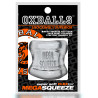 Oxballs Ballstretcher Mega Squeeze 30 mm - Hauteur 50 mm Transparent